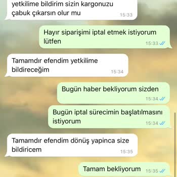Milena Stil Marka Müşterilerini Oyalıyor Ve Siparişi İptal Etmeye İzin Vermiyor