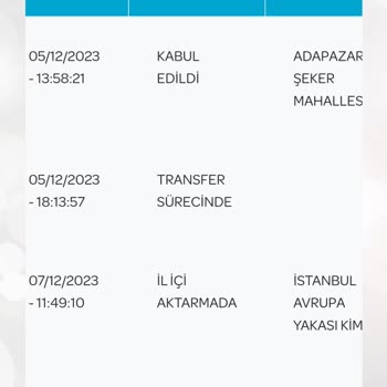 PTT Kargo Esenler Kdm'de Bekletilen Kargo Paketi