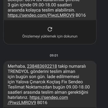 Sendeo Kargo Adrese Gelmiyor