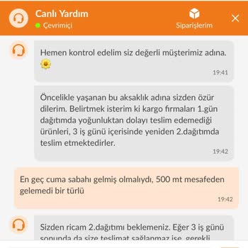 Trendyol Satın Alma Sonrası Çözümsüzlük Şikayetim