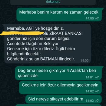 AGT Kurye (aynigunteslim.com) Troy Kart Kurye Gecikmesi İle Mücadelem