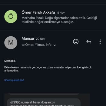 Bereket Sigorta Bir Buçuk Aydır Sebep Belirtilmeksizin Sonuçlanmayan Hasar Dosya.