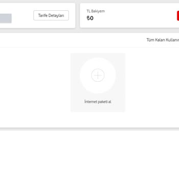 Vodafone Simple Devam Kolay Paket Yenileme