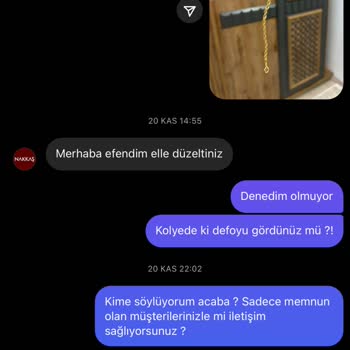Nakkaş Takı Instagram Satıcısı Şikayet!