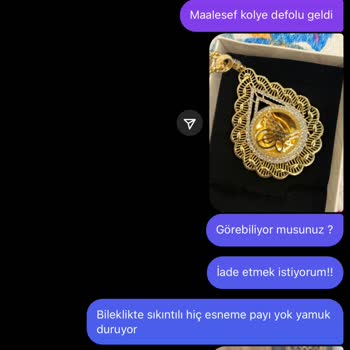 Nakkaş Takı Instagram Satıcısı Şikayet!