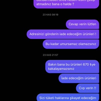 Nakkaş Takı Instagram Satıcısı Şikayet!