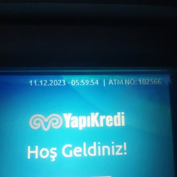 Yapı Kredi ATM Para Sıkışması