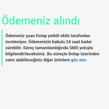 Ürün Aldım Satıcı İletişimi Kesti