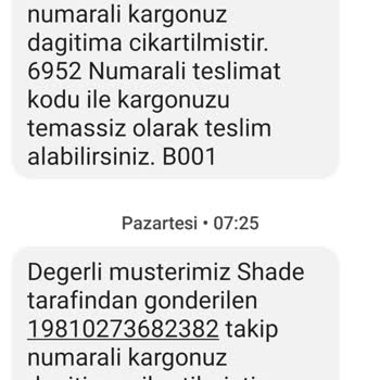Sürat Kargo Denizköşkler Şubesi Sorun Yaşama