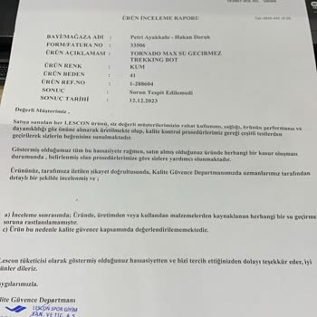 Lescon Botlar Su Geçiriyor.