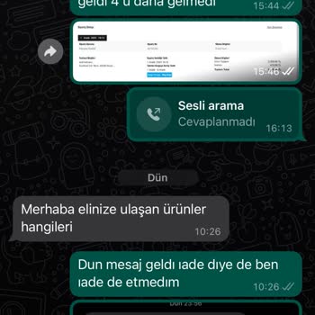 Paul Mark Ürün Eksik Ve İade Gelmiyor