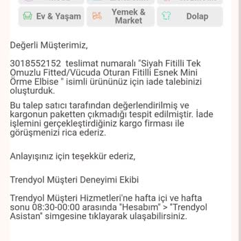 Trendyol Milla İade Boş Çıktı Yalanı