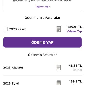 Millenicom Aylık Faturam Yükseldi