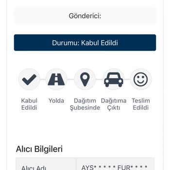 Eyyo Teslim Edilemeyen Sipariş