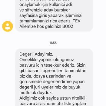 Tev Bursu Hakkında