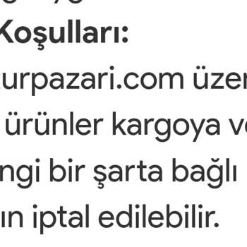 Tesettür Pazarı Ürün Gönderimi Yapılmadı!