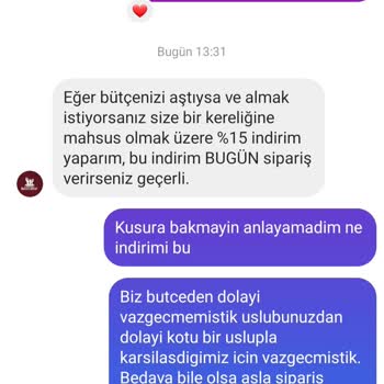 Kalicianlar (İnstagram) Müşteri Temsilcisi Uygunsuz Üslubu