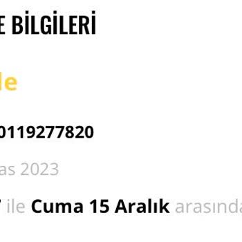 Stradivarius'tan Aldığım Ürünün Teslimat Problemi