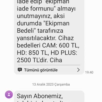 D-Smart Alt Yapı Yok, Fatura Şoku!