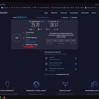 Millenicom Pakette Sunulandan Daha Düşük İnternet Hızı.