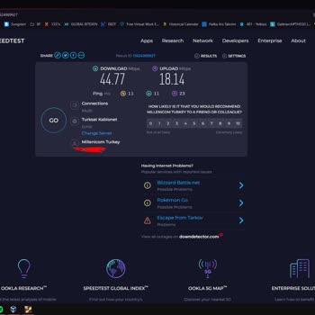 Millenicom Pakette Sunulandan Daha Düşük İnternet Hızı.