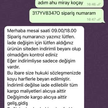 Gaus Ücret İadesi Talebi