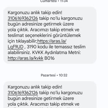 Aras Kargo Kargonun Sebepsiz İade Edilmesi