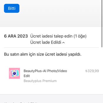Apple Store Ücret İadesi Yapıldı Gözüküyor Ama Para Yok