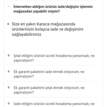 Karaca Home Tutarsızlığı İnternet Sitesinde Yazan Mağazada Yok!