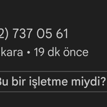 0312 737 05 61 İnternet Taahhüdü Hakkında Arama