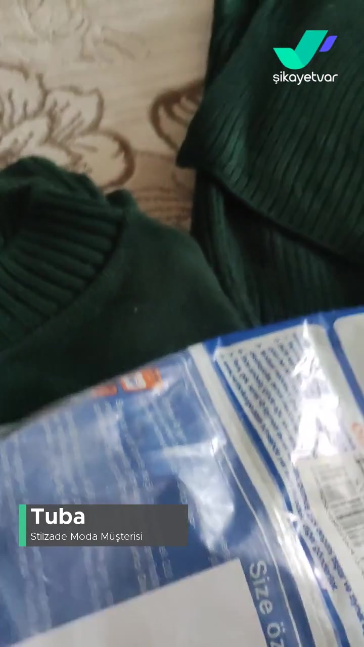 Stilzade Moda Yanlış Ürün Gönderimi videonun kapak resmi