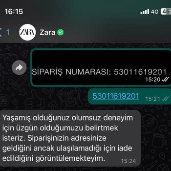 Zara Ve Kargoist İş Bilmezliği