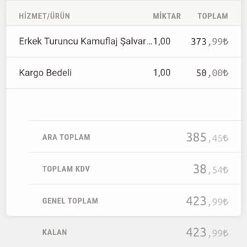 Gerusta Parayı Ödedim, Siparişim Gönderilmiyor