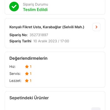 Migros Yemek Parayı Çekti Ürünü Göndermedi