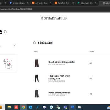 Stradivarius'tan Verdiğim Siparişim 21 Gündür Hazırlanıyor!