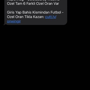 Onwin Bahis Kesintisiz Gelen Spam Mesajlar Ve İstenmeyen Aktivasyon Kodları