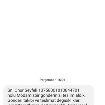 KARGOMsende Kargo Teslim Edilmedi