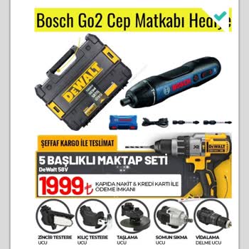 Dewalt Online Alışveriş Sitesinde Yaşanan Ürün Mağduriyeti