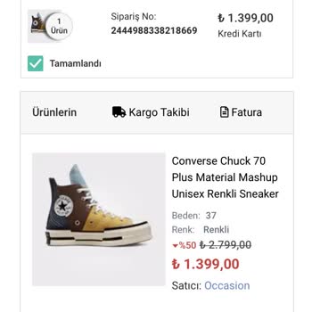 Fashfed Yanlış Ürün Ve İade