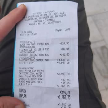 Watsons'da Beklentiyi Karşılamayan Parfüm Deneyimi