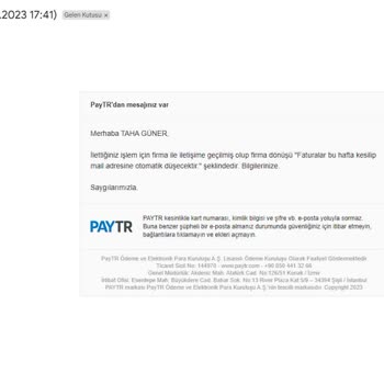 Paytr Ödeme Kuruluşundan Şikayetçiyim