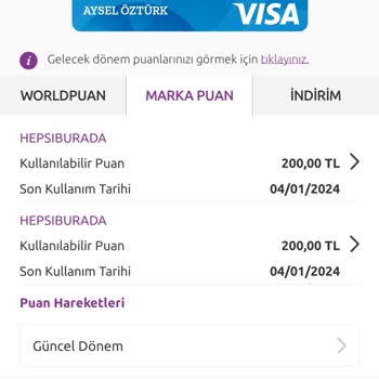 Hepsiburada Puan Kullanımı Engeli!