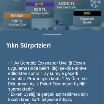 Turkcell'den Kazandığım Kampanya Kodunu Exxen Sporda Kullanamıyorum