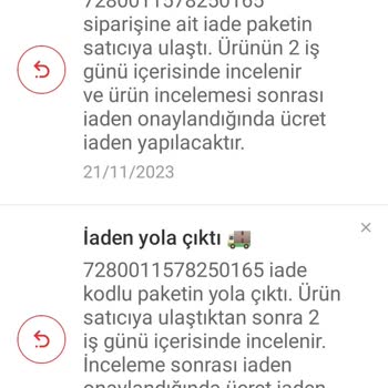 Trendyol Kusurlu Ürün Cayma Hakkı / Ücret İadesi Yapılmıyor