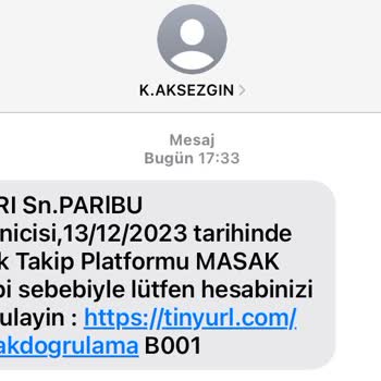 Paribu'dan Anlamsız MASAK Mesajı!