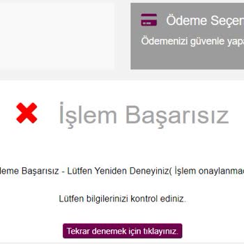 Ziraat Bankası Ziraat Kredi Online Alışveriş Yapamıyorum