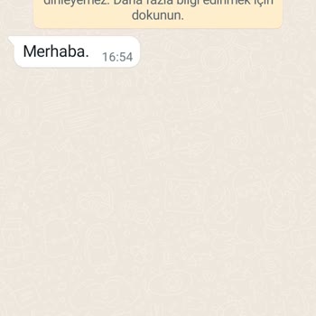 WhatsApp İlgim Olmayan Numaradan Mesaj Gönderildi