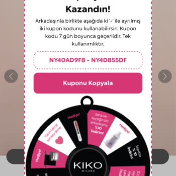 Kiko Milano Kiko Çark Yanlışlığı