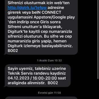 Digiturk Üyelik İptali Başvurusu