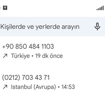 BTK (Bilgi Teknolojileri ve İletişim Kurumu) 0850 484 1103 Numarası?